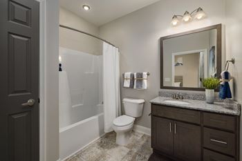 Curved shower rods
